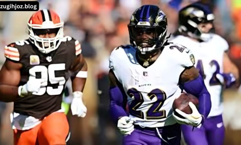 Cleveland Browns vs Baltimore Ravens Match Player Stats
