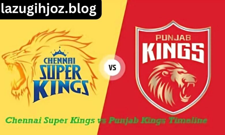 Punjab Kings vs Chennai Super Kings Timeline